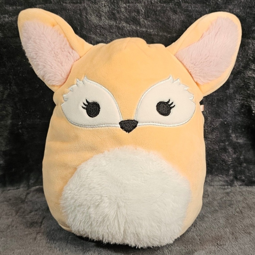 Squishmallows Pace the Fennec Fox 8" Wildlife Squad Peach Plush Kellytoy 2023